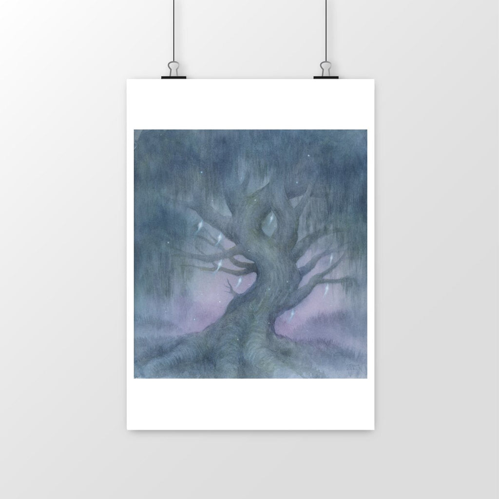 Fairy Lantern Tree - Art Print