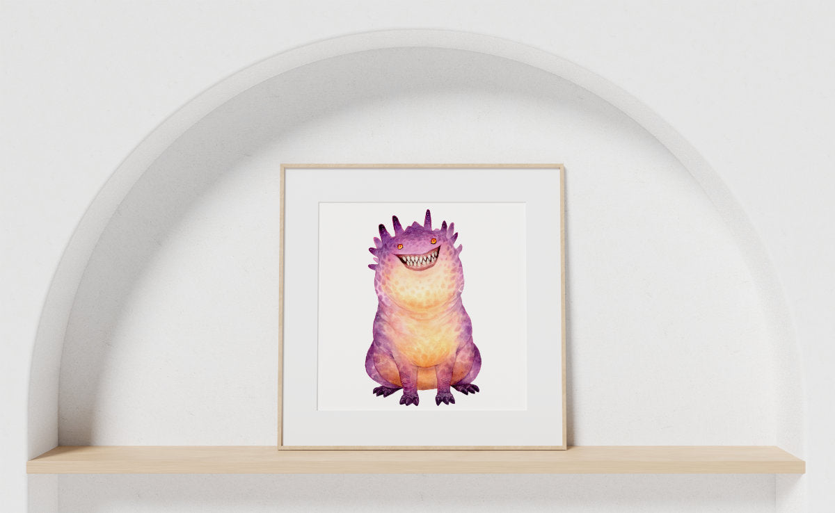 Reginald - Unframed Watercolour Painting