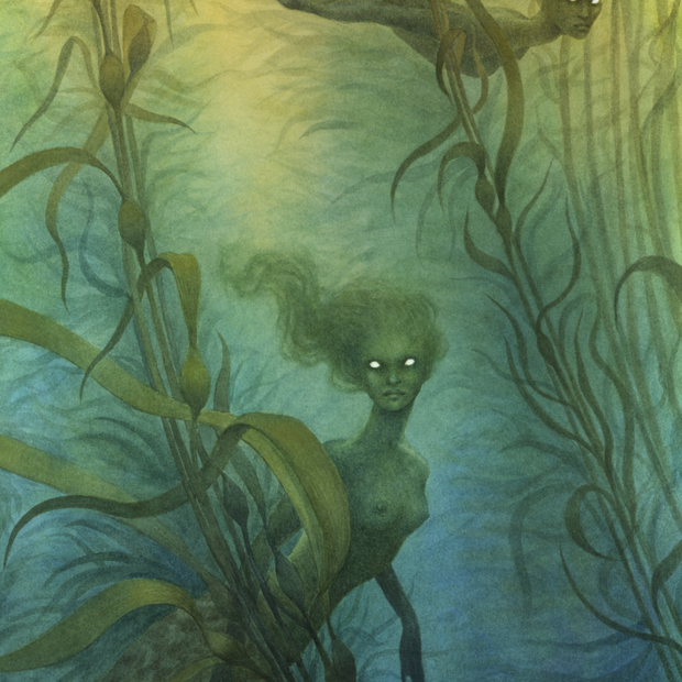 Selkies - Unframed Watercolour Painting