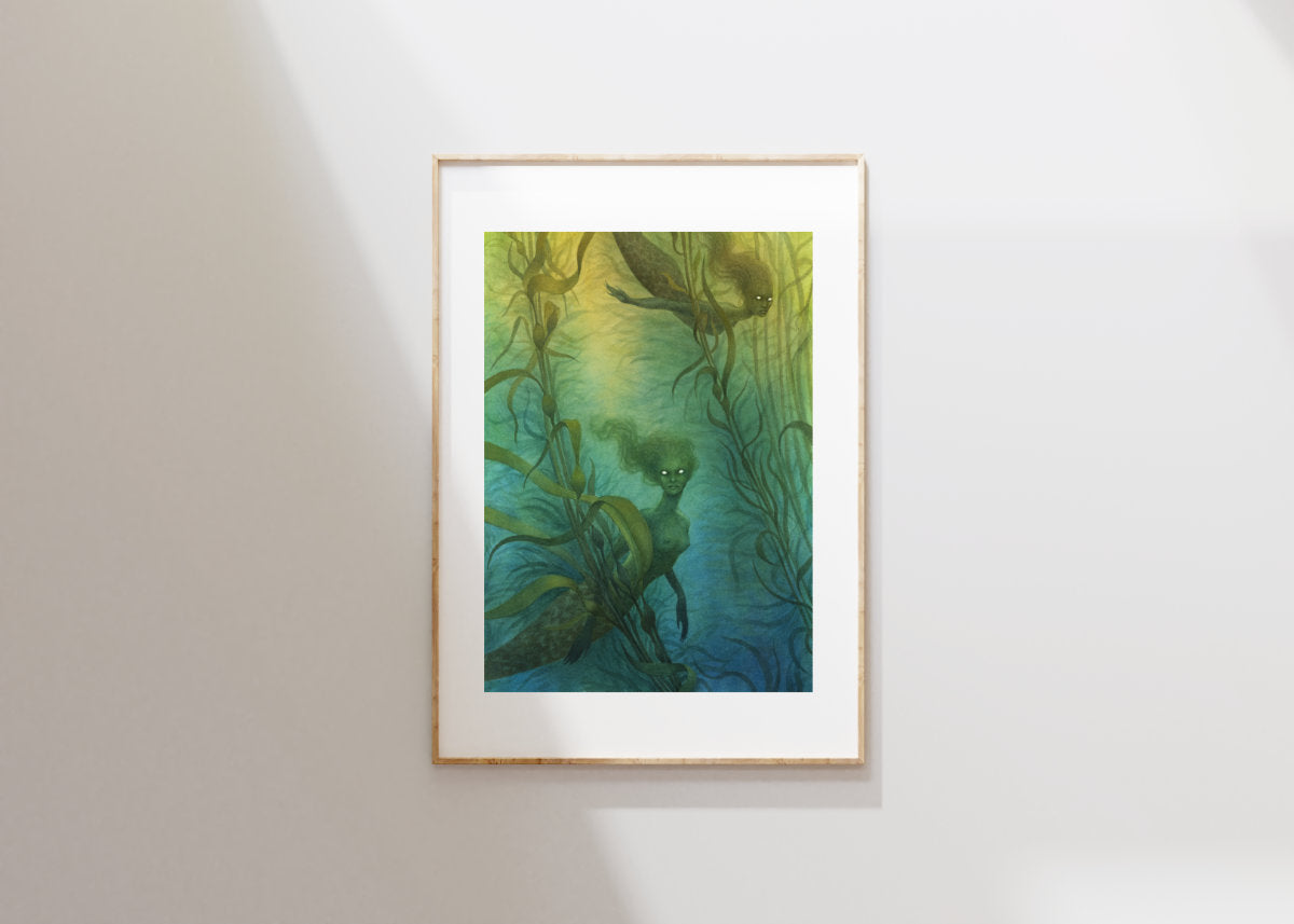Selkies - Unframed Watercolour Painting