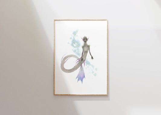 A Thorol - Unframed Watercolour Painting