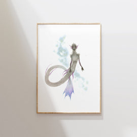 A Thorol - Unframed Watercolour Painting