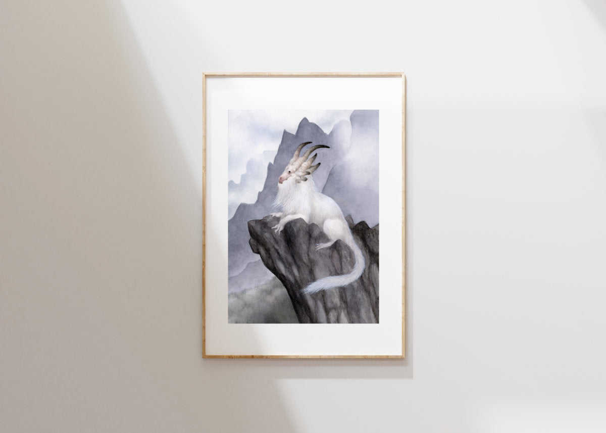 The Throne - Unframed Original Watercolour Painting