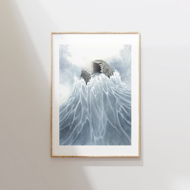 Volghast  - Unframed Watercolour Painting