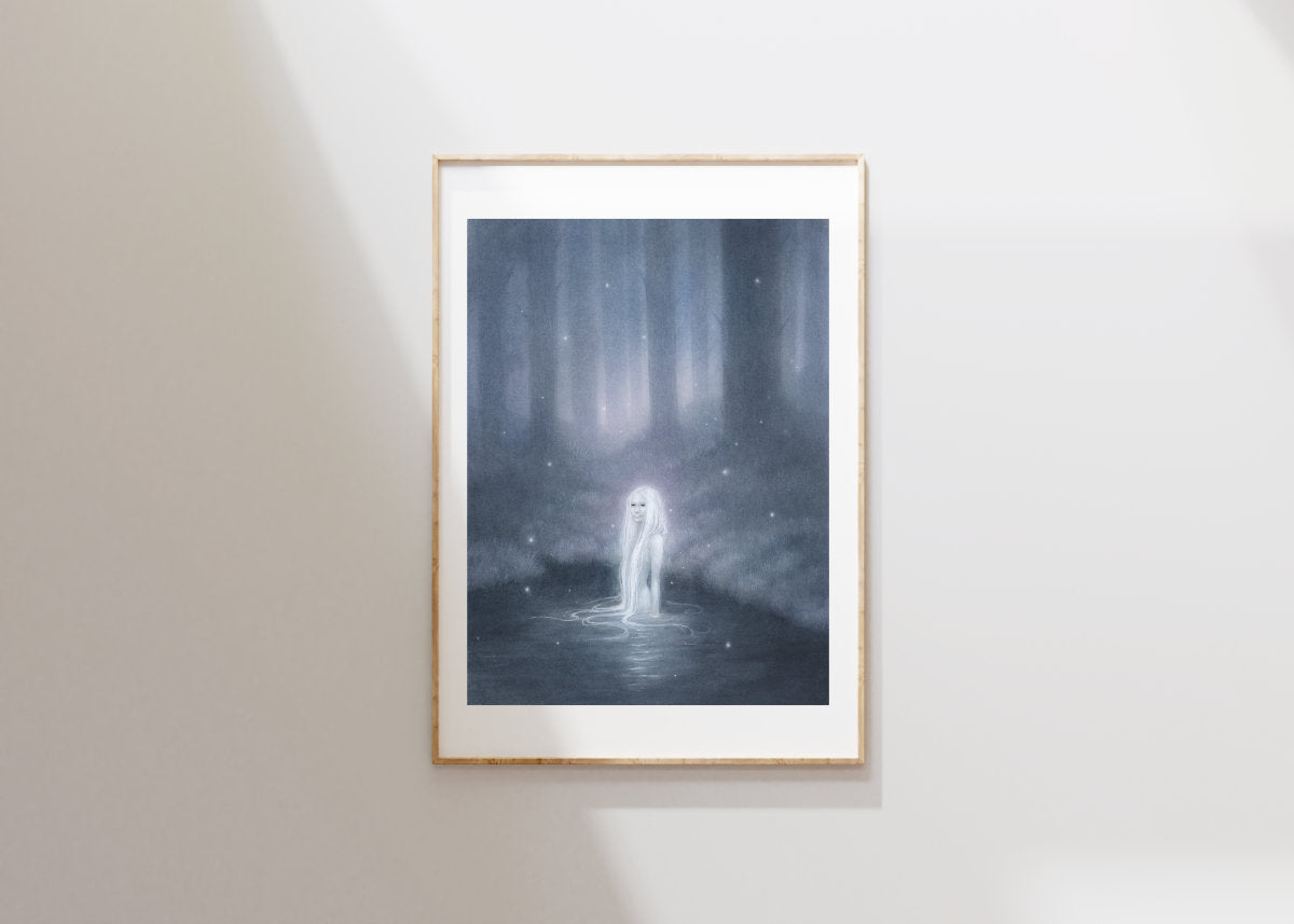 Water Spirit - Unframed Watercolour Painting