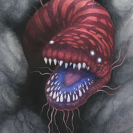 Orlodrok Wyrm - Unframed Watercolour Painting